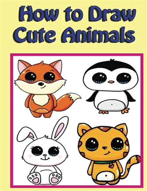 Top 126 Cute Cartoon Animals To Draw