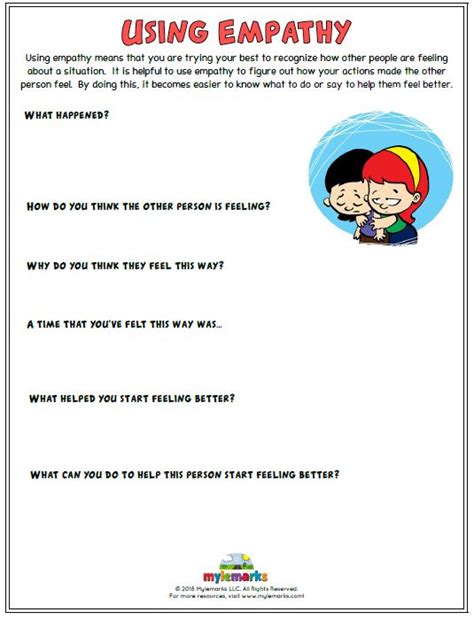 Feelings And Mood Worksheets For Kids And Teens Social