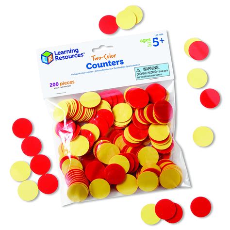 Buy Learning Resources Two Color Counters Set Of 200 Ages 5 Grades