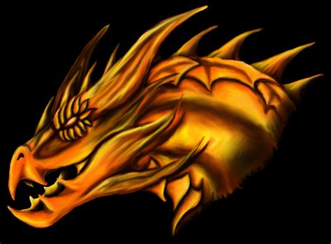 Orange Dragon By Airegon On Deviantart