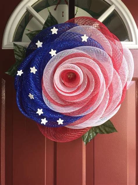 63 Creative Diy Patriotic Wreaths For The 4th Of July Deco Wreaths