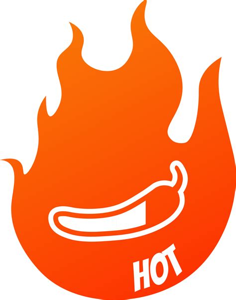 Spicy Level Chili Pepper Icons With Flame Hot Levels Signs