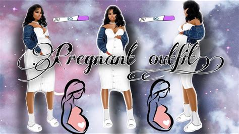 Imvu How To Have A Babybe Pregnant Pregnancy Outfit Youtube