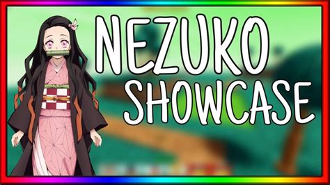 Nezuko Showcase All Star Tower Defense Roblox Youtube