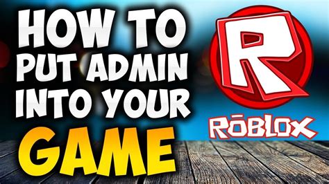 Roblox How To Put Admin Commands Into Your Game April 2020 New