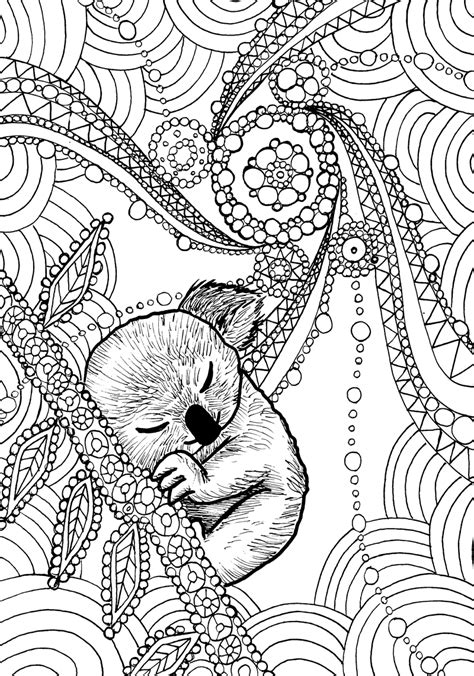 Coloring books aren't just for kids anymore. Animal Dreamers Art Therapy Coloring Book - Backwards Burd ...