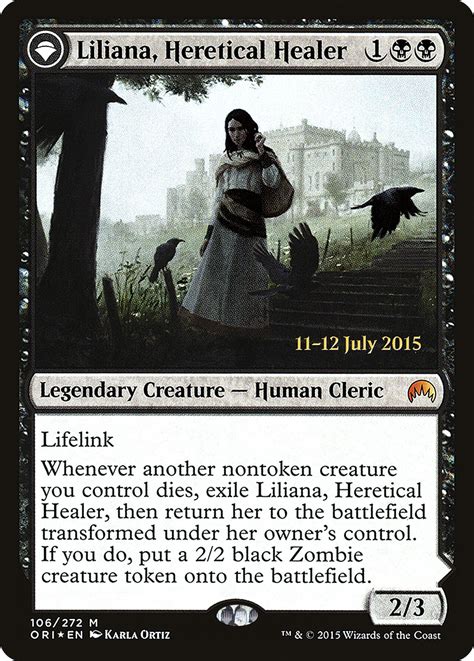 Liliana Heretical Healer Liliana Defiant Necromancer Magic