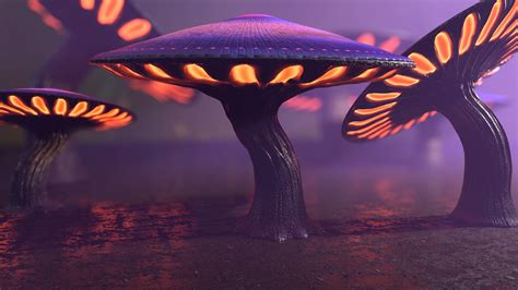 124 Fantasy Mushrooms Collection Flippednormals