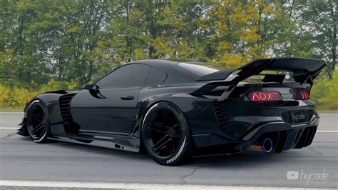 Toyota Supra Mk4 Stage2 Custom Wide Body Kit By Hycade Ver2 Compra Con