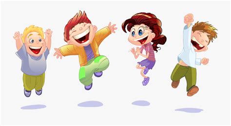 Cartoon Happiness Clip Art Zumba Kids Free Transparent Clipart