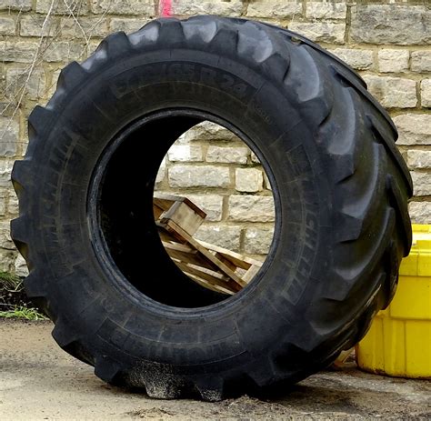 Tire For A Bulldozer Free Stock Photo Public Domain Pictures