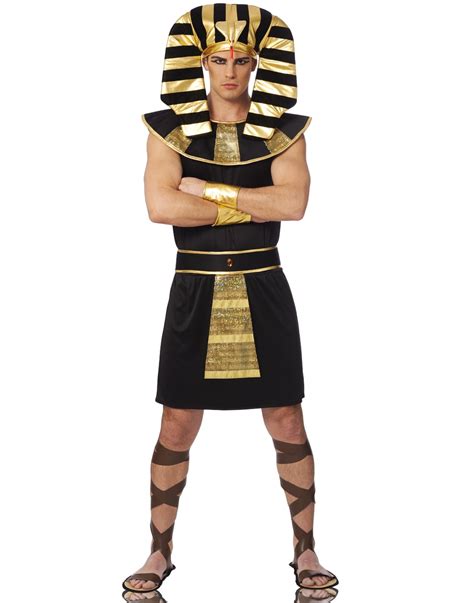 Mens Egyptian Pharaoh God King Tut Classic Halloween Costume Xl