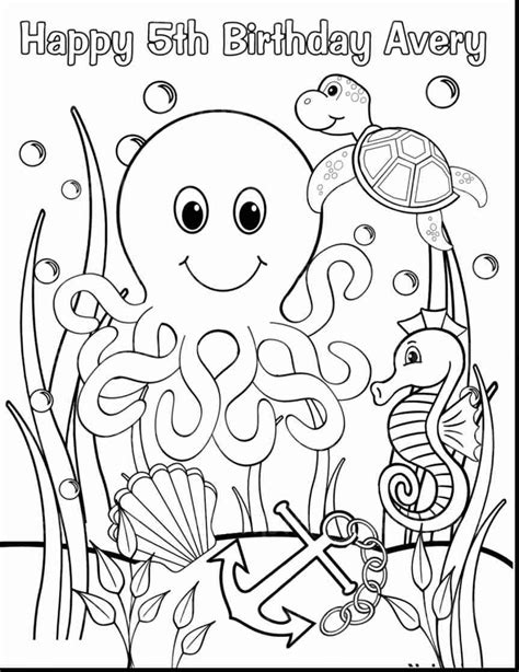 Realistic Sea Life Coloring Pages At Free Printable Colorings Pages To Print