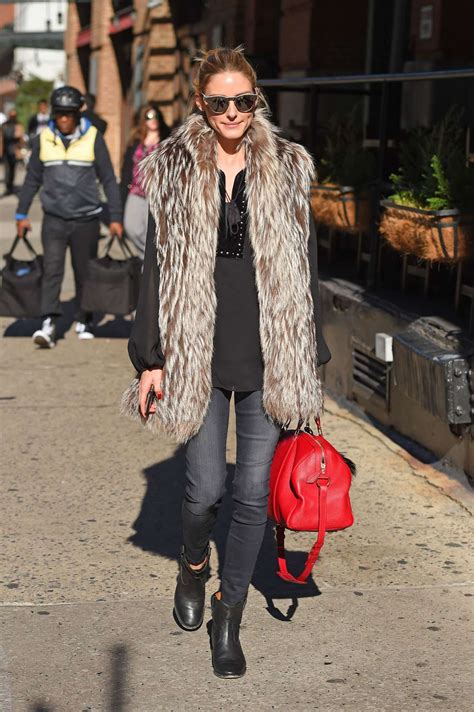 Olivia Palermo In Fur Coat At Tribeca 03 Gotceleb