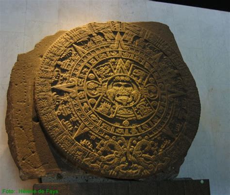 Loa Aztecas La Piedra Del Sol El Calendario Azteca Museo Nacional De