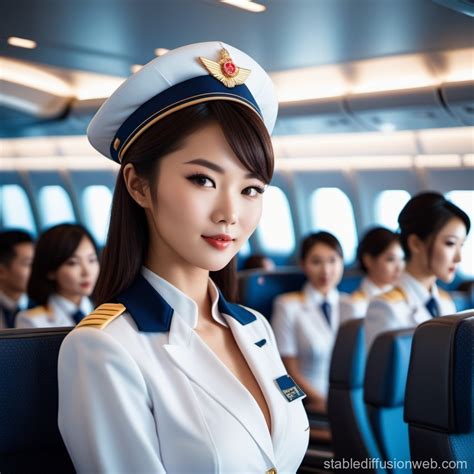 Asian Stewardess Full Frontal Nudity Stable Diffusion
