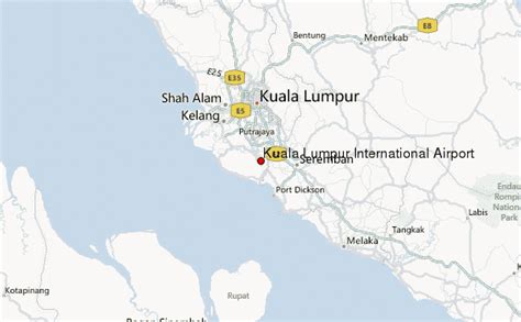 Map Of Malaysia International Airport Maps Of The World