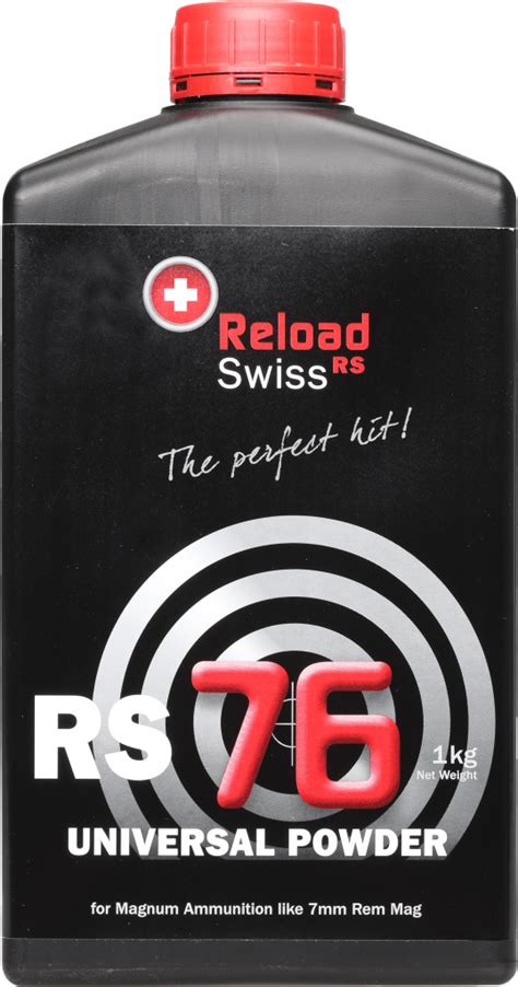 Reload Swiss Rs76 Powder