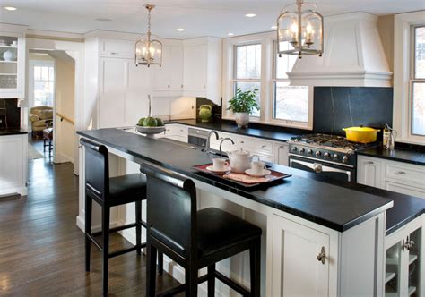 5 black granite countertop and cabinet pairings that are anything but spooky. 35 Fresh White Kitchen Cabinets Ideas to Brighten Your ...