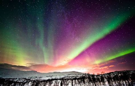 Northern Lights In Northern Norway