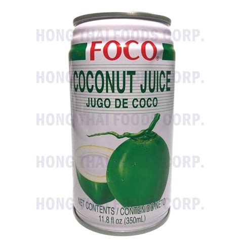 Foco Coconut Juice — Products Hong Thai Foods Corp