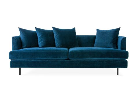 Gus* Modern Margot Sofa - Velvet Midnight | Modern sofa, Gus modern sofa, Gus modern furniture