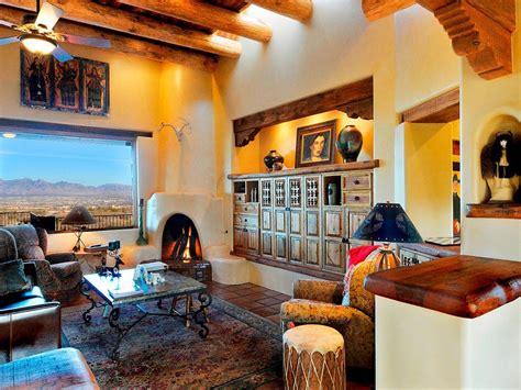 Classic Pueblo Style New Mexico Custom Home Picacho Mountain