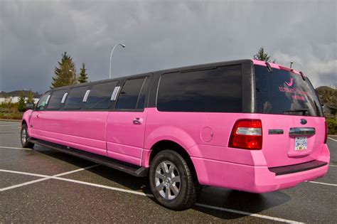 Pink Suv Limo Vancouver Party Bus