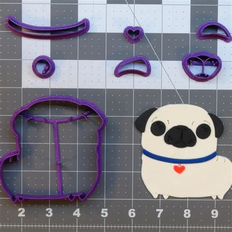 Pug Cookie Cutter Etsy