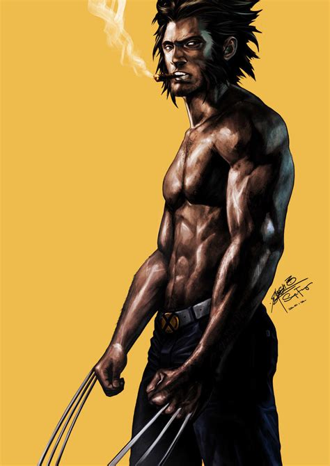 Wolverine By Santafung On Deviantart