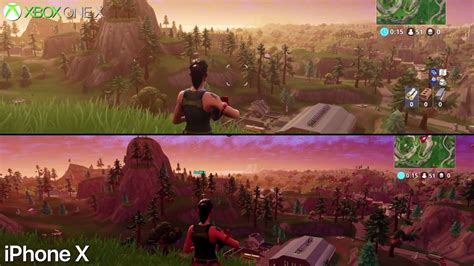 ‘fortnite See How The Iphone X And Xbox One X Versions Compare Bgr