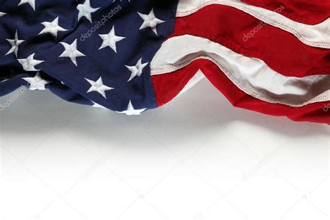 American Flag For Memorial Day Or 4th Of July — Stock Photo © Ssilver