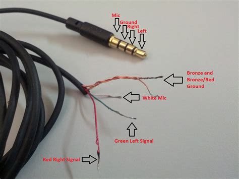 On Headphone With Mic Wiring New Wiring Diagram
