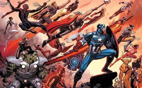 1080p Wolverine Spider Man Captain America Thor Iron Man Marvel Comics