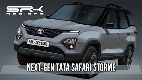 2020 Tata Safari Imaginative Rendering Could Be What The Future Holds