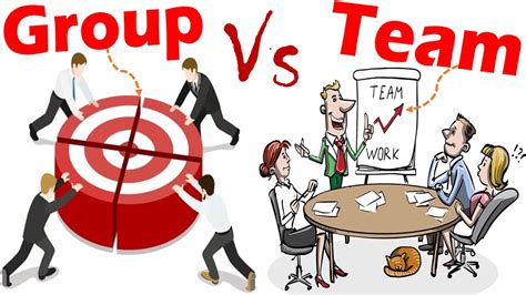 Differences Between Group And Team Youtube