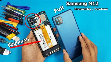 How To Open Samsung M12 And A12 Back Panel Samsung Galaxy M12