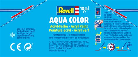 Revell Official Website Of Revell Gmbh Aqua Color Clear Blue 18ml