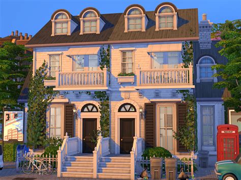 The Sims Resource Townhouse Apartments No Cc