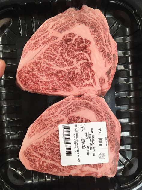 Japanese A Wagyu From Costco Couldnt Pass It Up R Meat