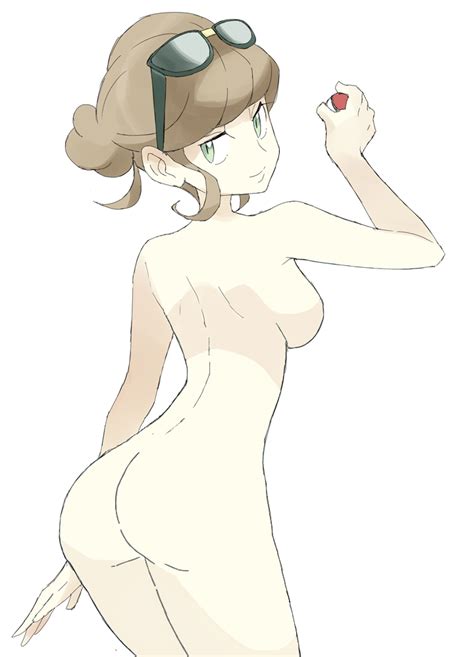 Rule 34 Ass Beauty Pokemon Beauty Pokemon Xy Breasts Brown Hair Edit Female Glasses Green