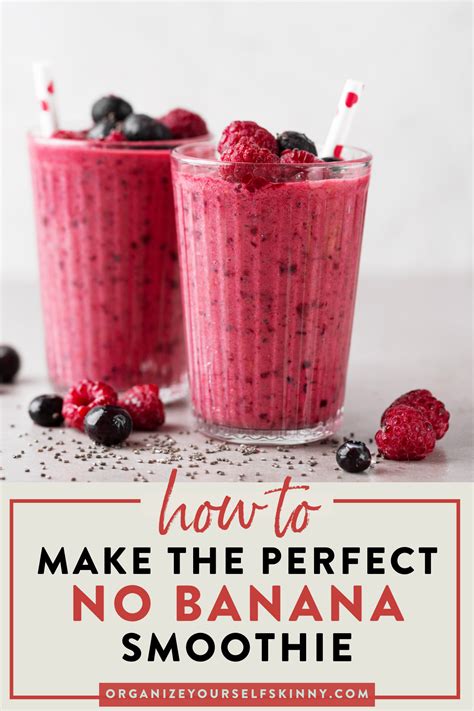 Delicious Breakfast Smoothie Recipes Made Without Bananas Is It