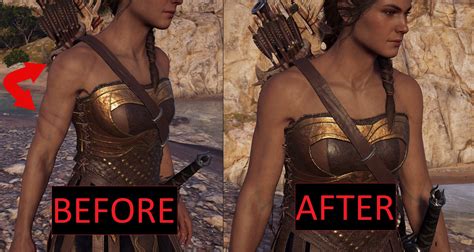 Kassandra S Body Scars Removed Mod Assassin S Creed Gamewatcher