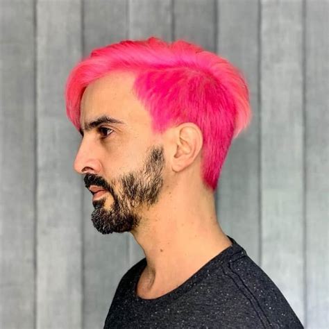 Choose the right hairstyle matches your face #pretty #followme #lastminutestylist 2022 men haircuts,waves hair men,mexican mens haircuts. 11 Best Pink Hair Color Ideas for Men - Cool Men's Hair