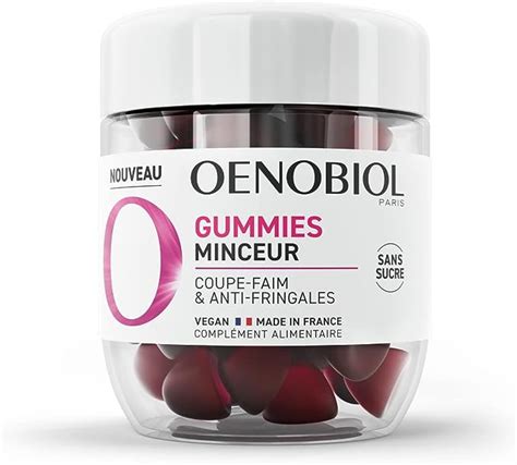 Oenobiol Gummies Minceur Réduit Les Sensations De Faim Limite Les