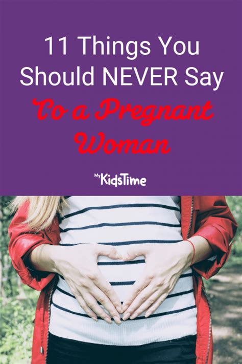 11 things you should never say to a pregnant woman