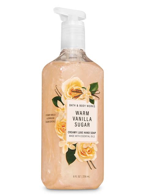 Warm Vanilla Sugar Creamy Luxe Hand Soap Bath And Body Works Australia Official Site