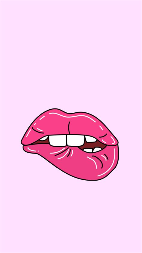 Aesthetic Lips Wallpapers Wallpaper Cave