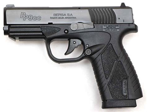 Pistola Bersa Bp9cc 9mm Aymoré Armas