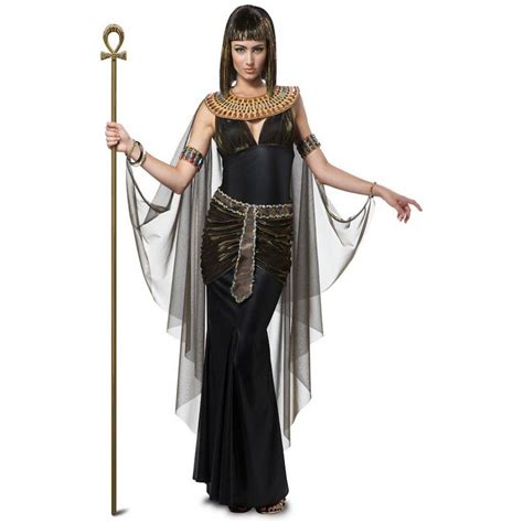 Buy Hobbypos Cleopatra Queen Of Egypt Nile Black Egyptian Goddess Women Costume Mydeal